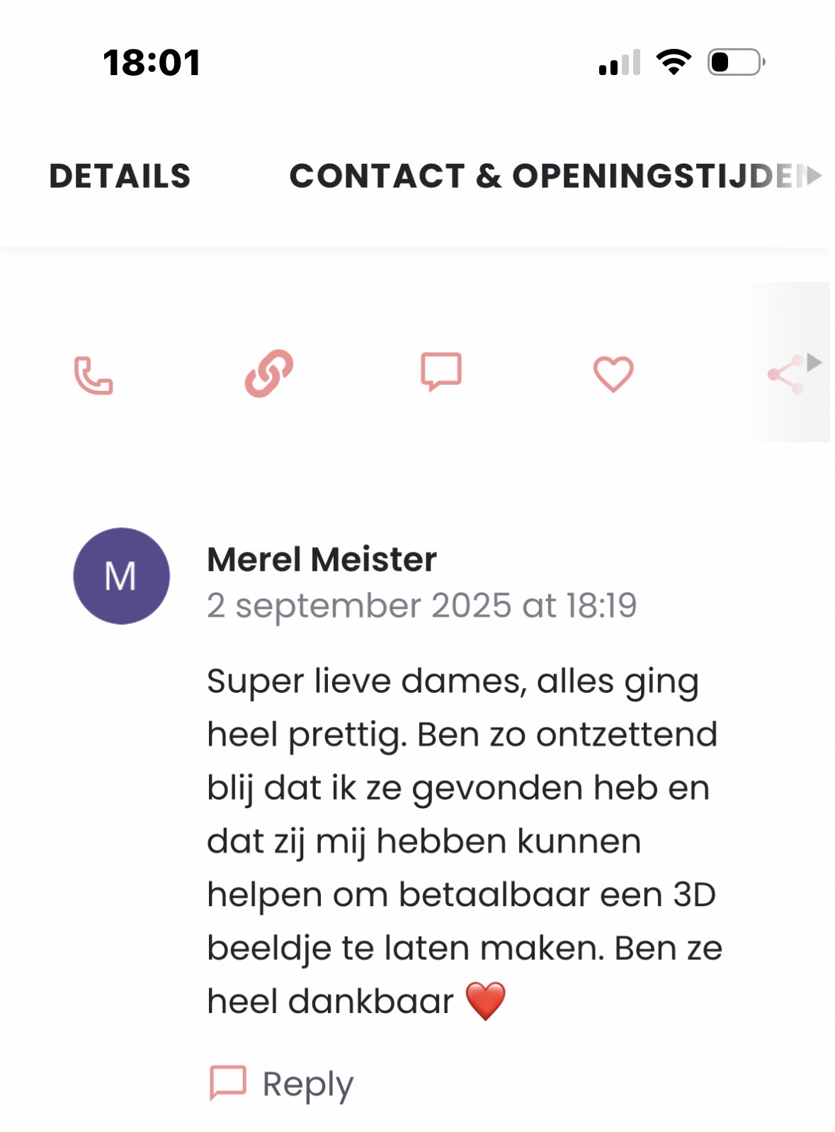 Echte review van een ondernemer op Online Babybeurs